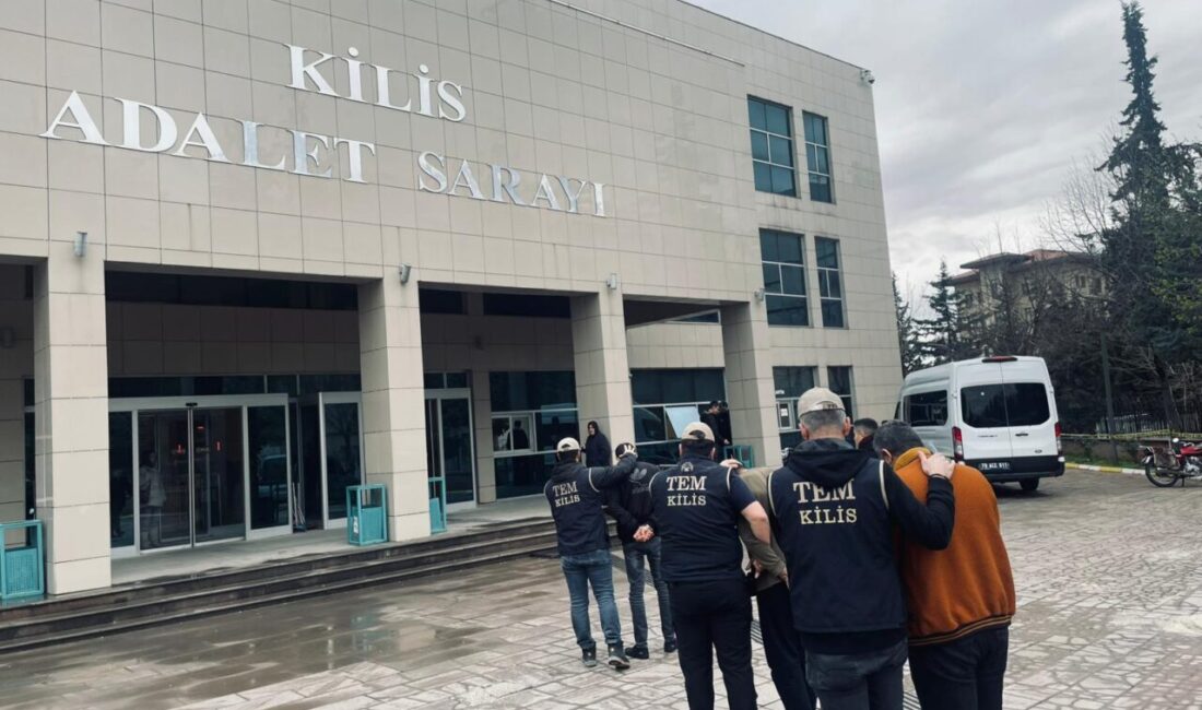 KİLİS (AA) – Kilis merkezli terör örgütü DEAŞ operasyonunda gözaltına