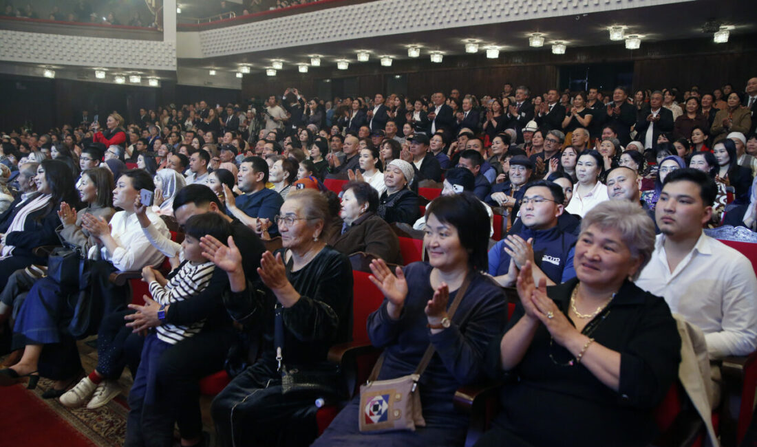 BİŞKEK (AA) – Kırgızistan'ın başkenti Bişkek'te, ülkenin en önemli kültürel