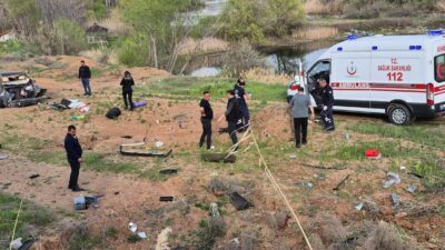 KIRIKKALE (AA) – Kırıkkale’de şarampole düşen otomobilin sürücüsü ağır yaralandı.