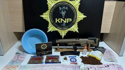 KIRKLARELİ (AA) – Kırklareli'nde uyuşturucu operasyonunda gözaltına alınan 10 şüpheliden