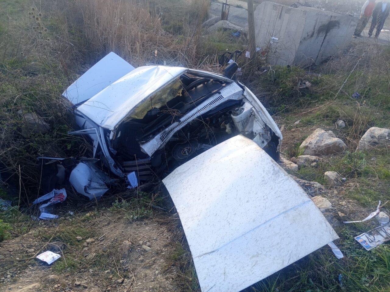 KONYA (AA) – Konya'nın Seydişehir ilçesinde otomobilin devrilmesi sonucu 1