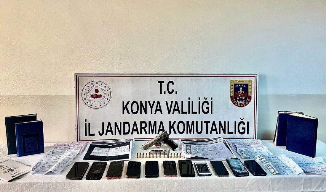 KONYA (AA) – Konya'nın Karatay ilçesinde tefecilik yaptığı öne sürülen