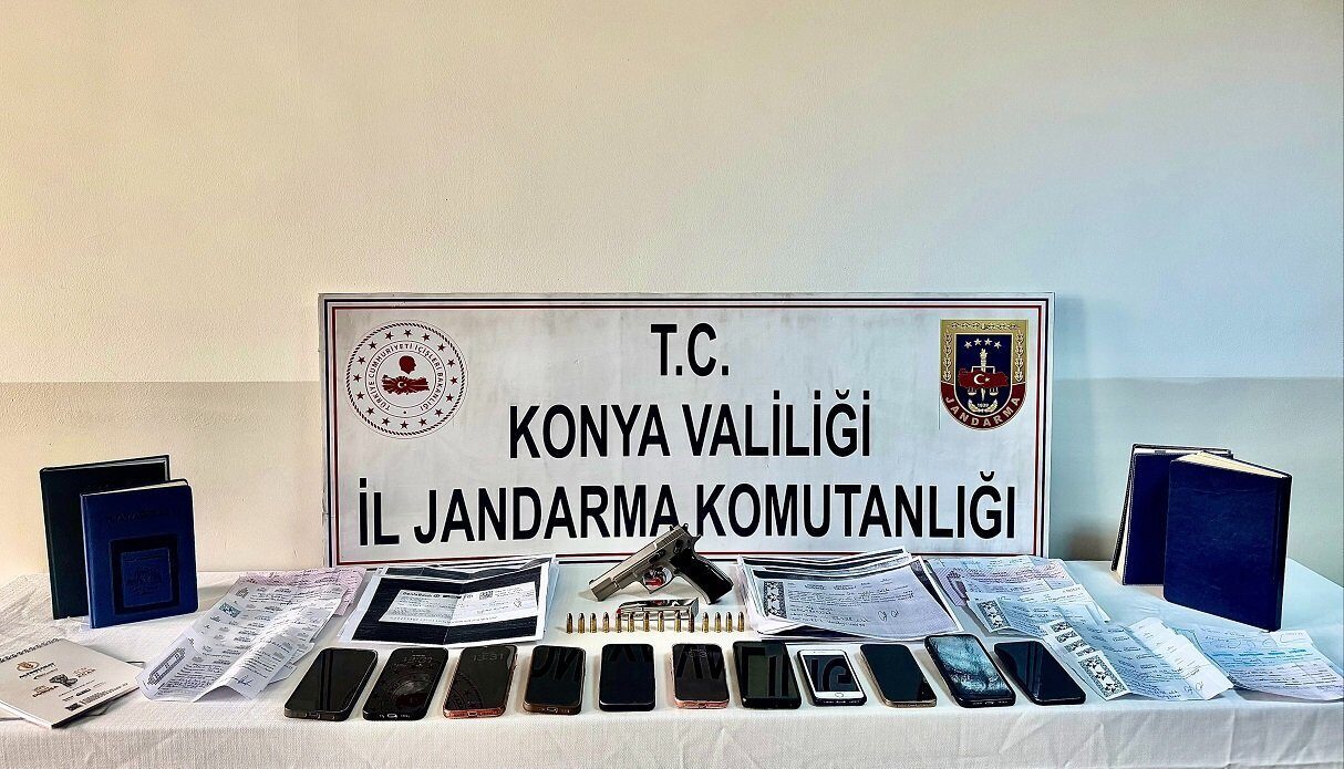 KONYA (AA) – Konya'nın Karatay ilçesinde tefecilik yaptığı öne sürülen