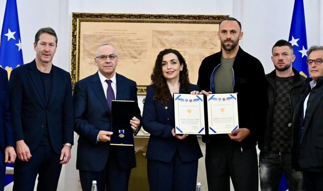 PRİŞTİNE (AA) – Kosova Cumhurbaşkanı Vjosa Osmani, 2026 FIFA Dünya