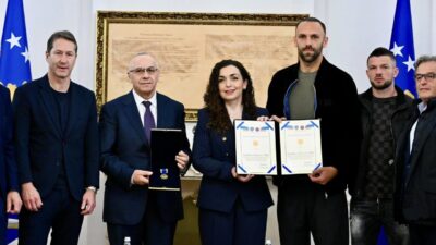 PRİŞTİNE (AA) – Kosova Cumhurbaşkanı Vjosa Osmani, 2026 FIFA Dünya