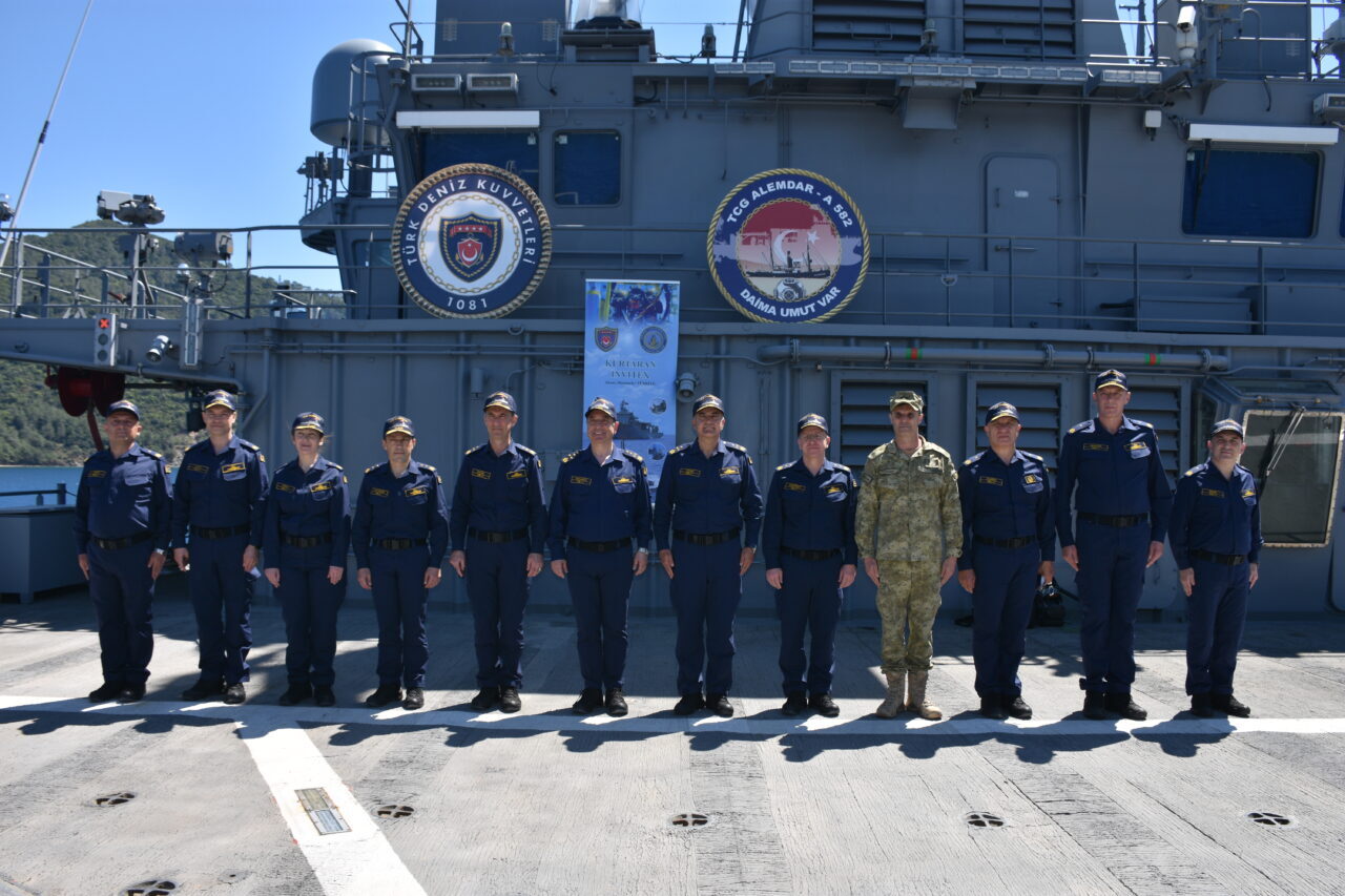 MUĞLA (AA) – Türk Deniz, Kara ve Hava Kuvvetleri ile