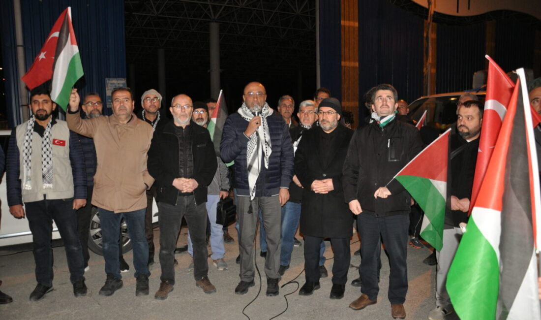 KÜTAHYA (AA) – Kütahya'da, İsrail meclisinin Filistinli esirlere uygulanması öngörülen