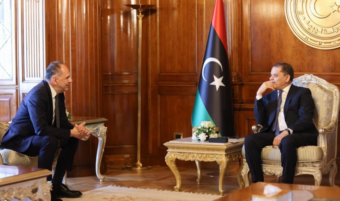 TRABLUS (AA) – Libya Ulusal Birlik Hükümeti Başbakanı Abdulhamid Dibeybe,