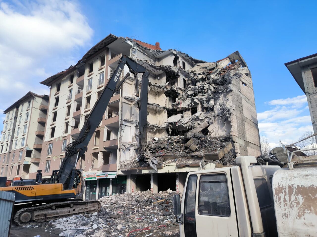 MALATYA (AA) – Malatya'nın Doğanşehir ilçesinde, 6 Şubat 2023'te meydana