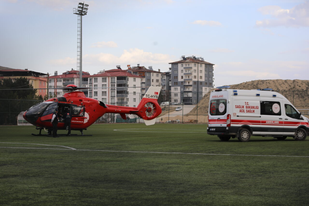 MALATYA (AA) – Malatya'nın Darende ilçesinde solunum yetmezliği sonrası kalbi