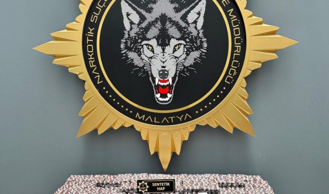 MALATYA (AA) – Malatya'da uyuşturucu operasyonunda 21 bin 275 ecza