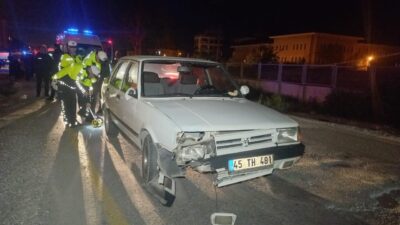 MANİSA (AA) – Manisa'nın Yunusemre ilçesinde otomobilin çarptığı yaya hastanede