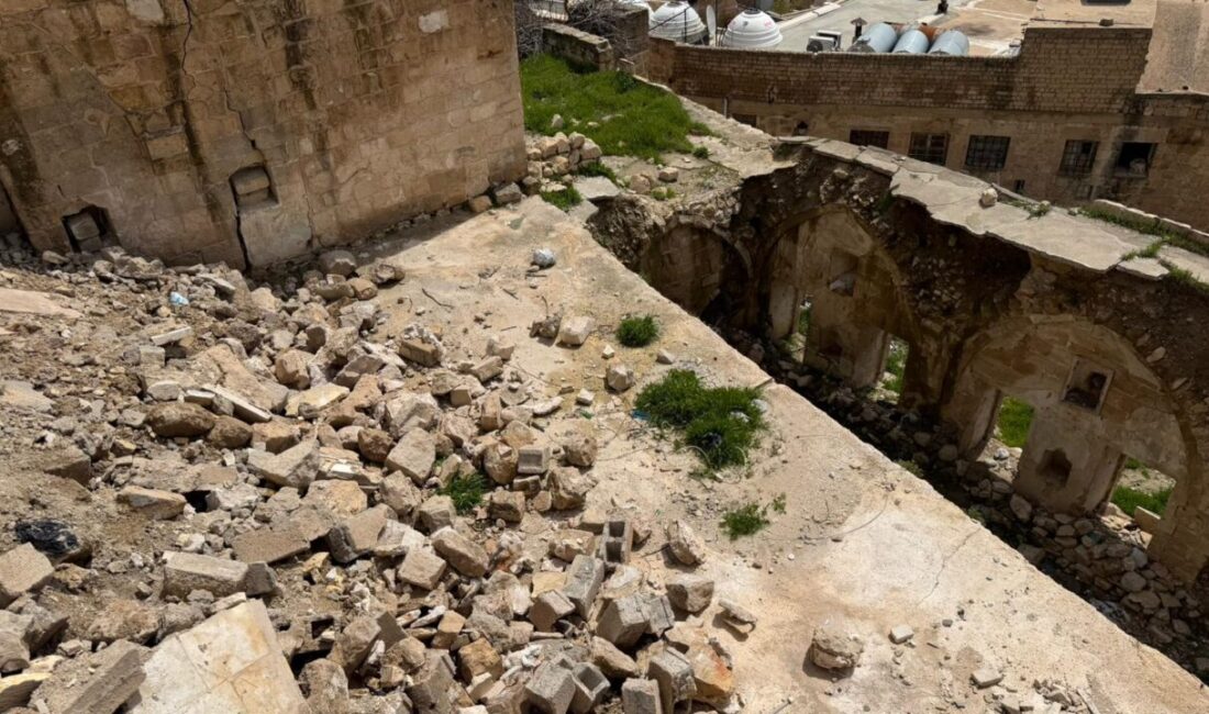 MARDİN (AA) – Mardin'in merkez Artuklu ilçesinde yoğun yağış sonrası