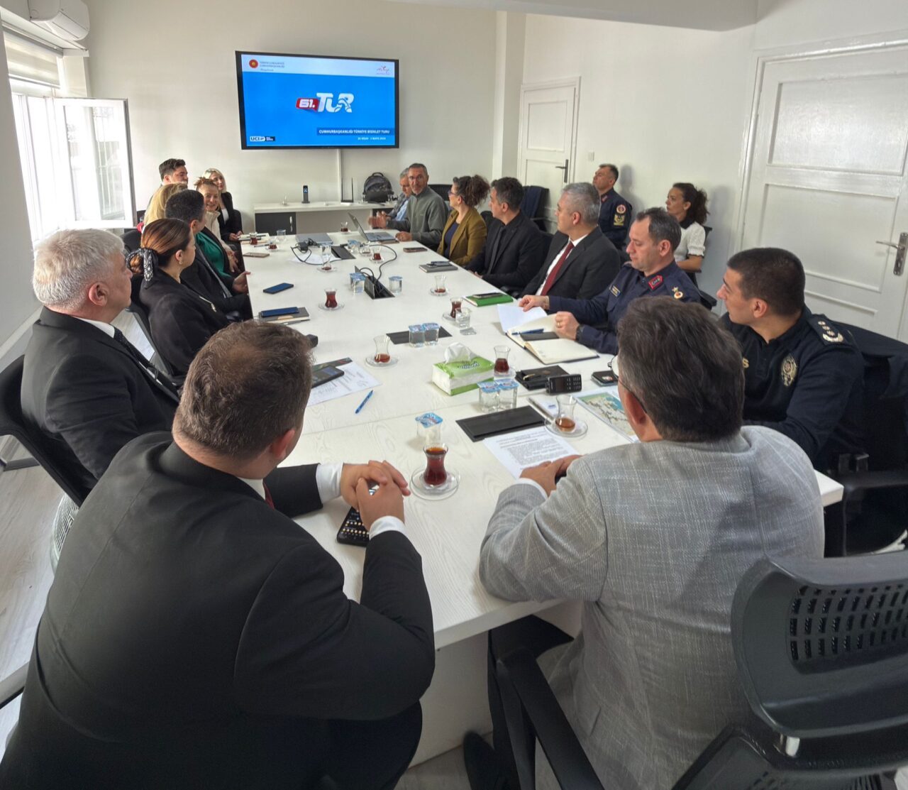 MUĞLA (AA) – Muğla'nın Marmaris ilçesinde, 61. Cumhurbaşkanlığı Türkiye Bisiklet