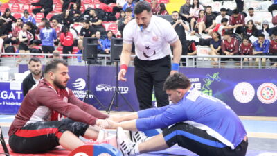 YOZGAT (AA) – Türkiye Geleneksel Spor Dalları Federasyonu organizasyonunda düzenlenen