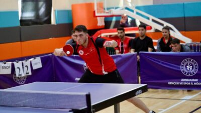 ZONGULDAK (AA) – Zonguldak, Masa Tenisi Yurt Lig Karadeniz Bölgesi