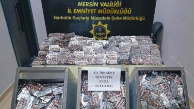 MERSİN (AA) – Mersin'in Akdeniz ilçesinde 111 bin 700 sentetik