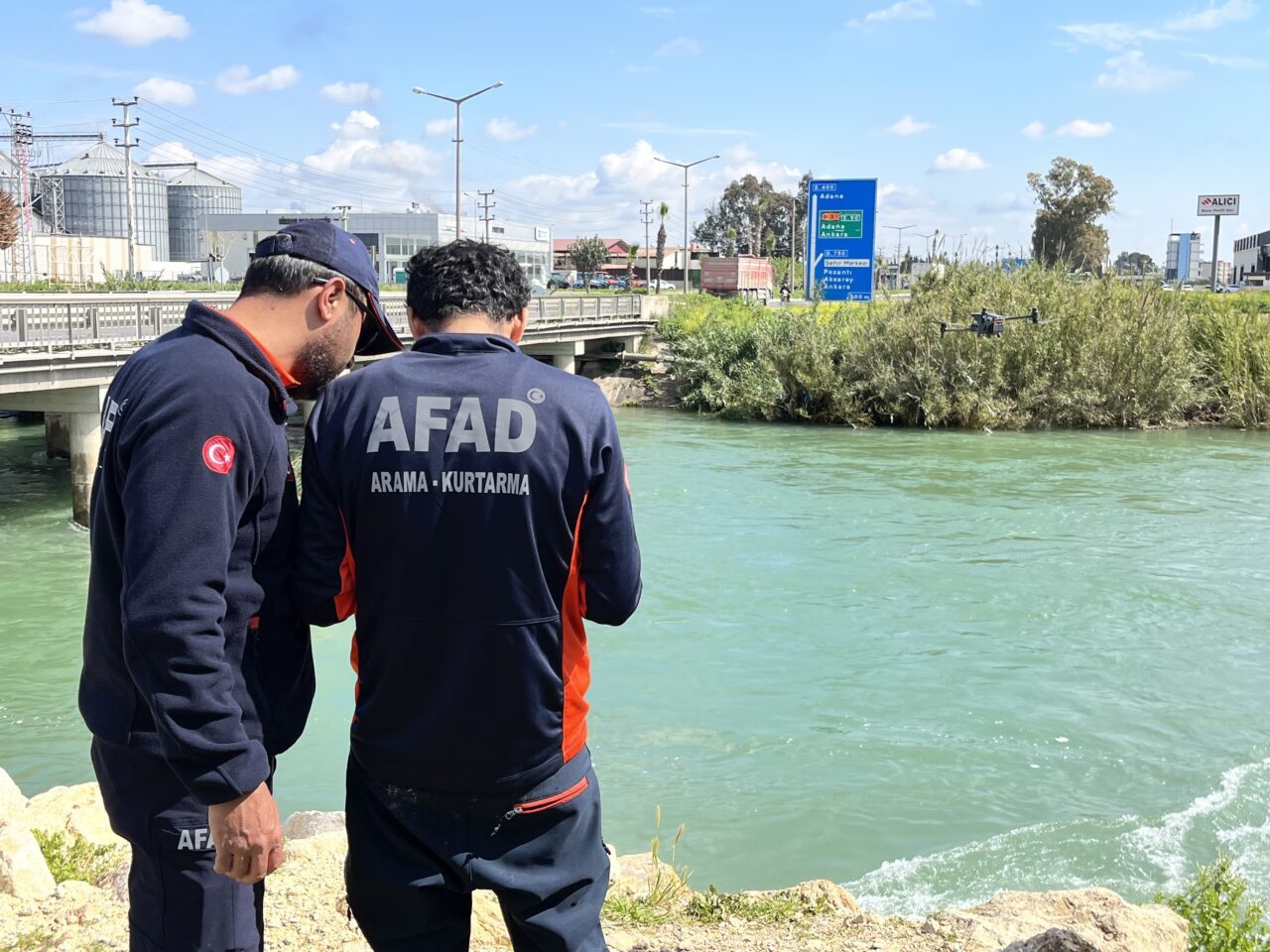 MERSİN (AA) – Mersin'in Tarsus ilçesinde şelaleye girdikten sonra kaybolan