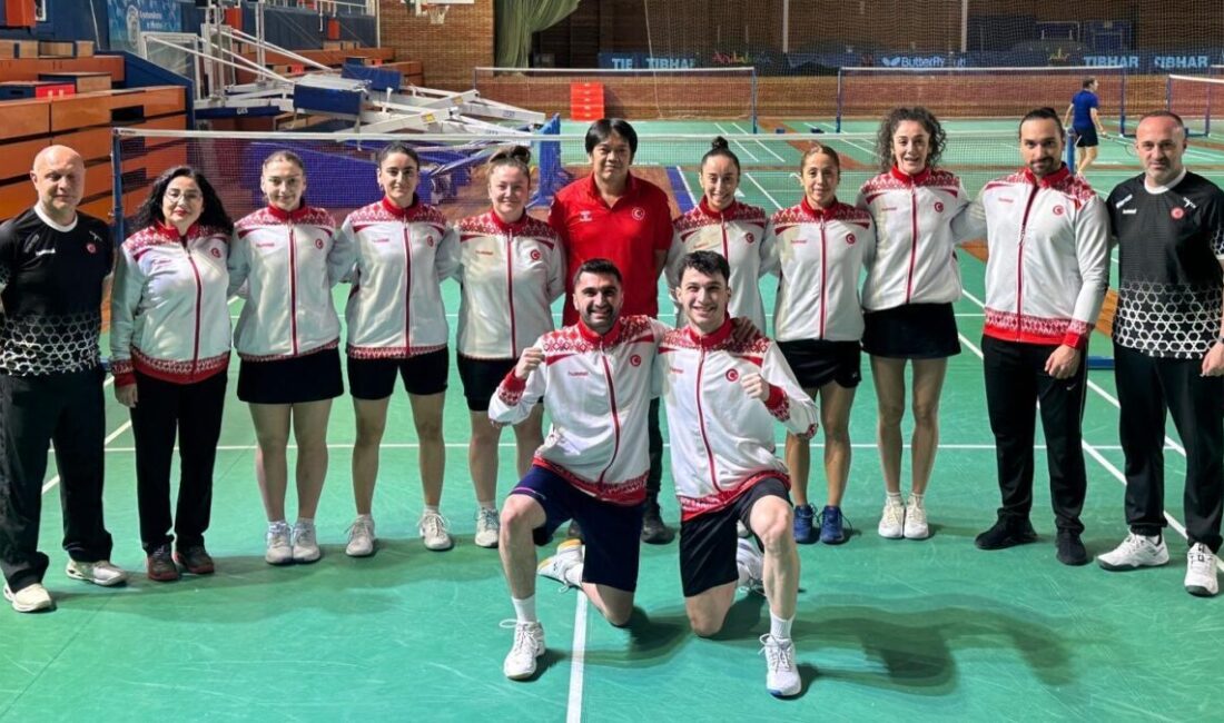 ANKARA (AA) – Milli sporcuların da katılacağı Avrupa Badminton Şampiyonası,