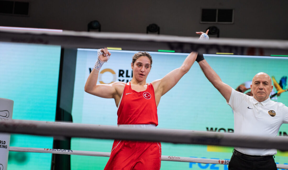 ANKARA (AA) – Milli boksörler Emrah Yaşar ve Büşra Işıldar,