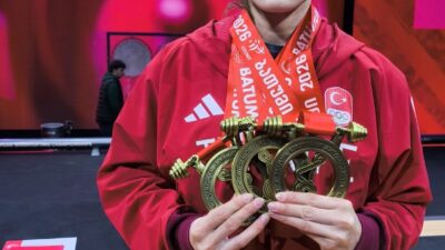 ANKARA (AA) – Milli halterci Cansel Özkan, Gürcistan'da düzenlenen Avrupa