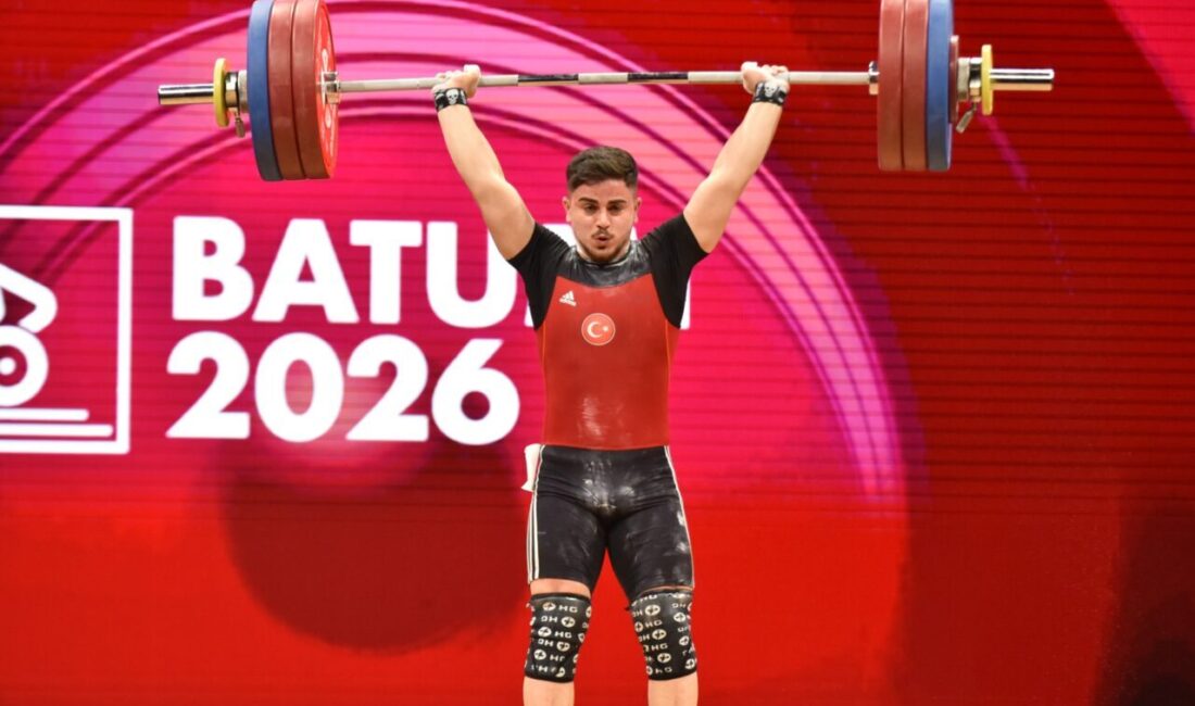 ANKARA (AA) – Milli halterci Kaan Kahriman, Avrupa Halter Şampiyonası'nda