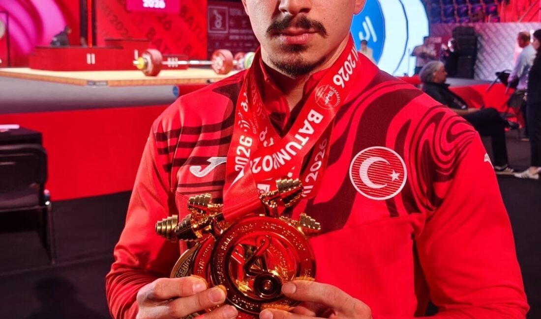 ANKARA (AA) – Milli halterci Yusuf Fehmi Genç, Avrupa Halter