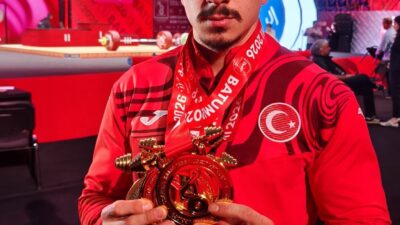 ANKARA (AA) – Milli halterci Yusuf Fehmi Genç, Avrupa Halter