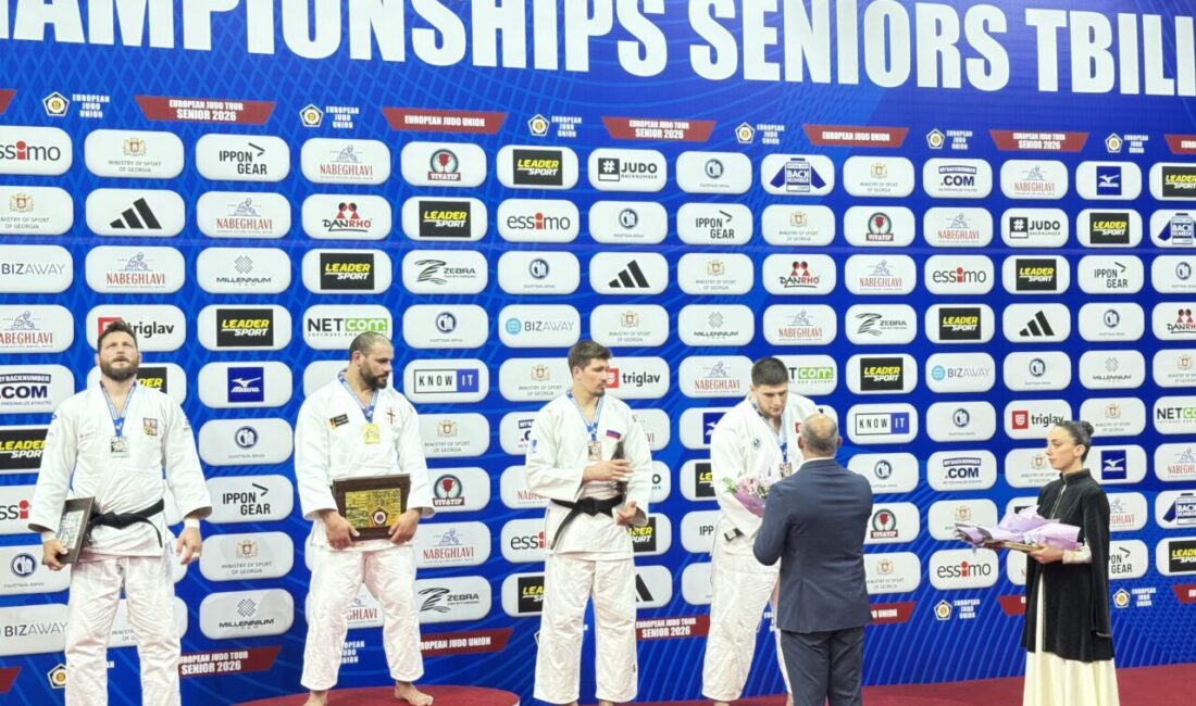 TİFLİS (AA) – Gürcistan'da düzenlenen 2026 Avrupa Judo Şampiyonası'nda +100