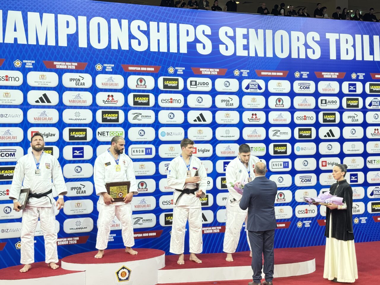 TİFLİS (AA) – Gürcistan'da düzenlenen 2026 Avrupa Judo Şampiyonası'nda +100