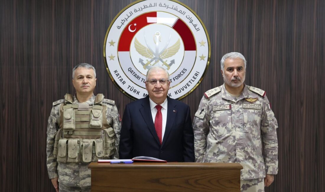 ANKARA (AA) – Milli Savunma Bakanı Yaşar Güler, Katar Türk