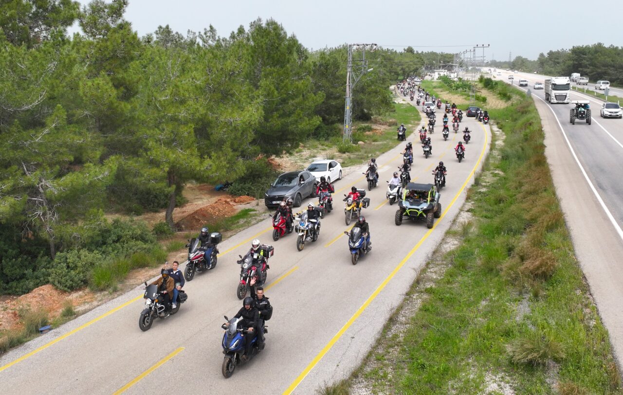 ADANA (AA) – Adana Kulüpler Birliği ve motosiklet kulüpleri öncülüğünde