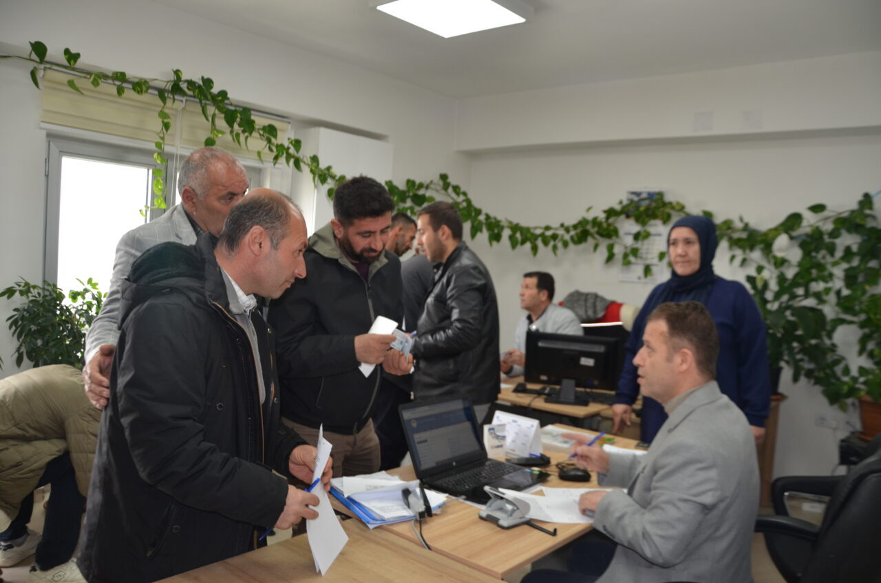 MUŞ (AA) – Muş'ta "Kırsalda Bereket Küçükbaşa Destek Projesi" için