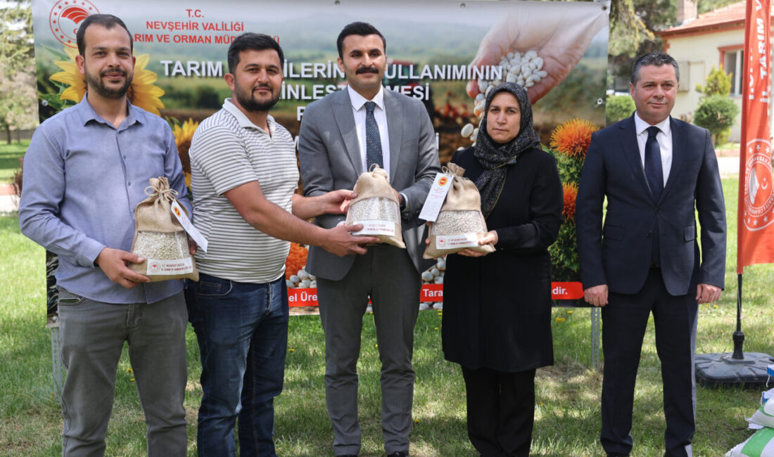 NEVŞEHİR (AA) – Nevşehir'de, Tarım ve Orman Bakanlığı Tarım Arazilerinin
