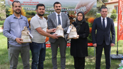 NEVŞEHİR (AA) – Nevşehir'de, Tarım ve Orman Bakanlığı Tarım Arazilerinin