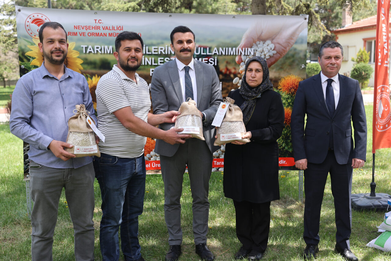 NEVŞEHİR (AA) – Nevşehir'de, Tarım ve Orman Bakanlığı Tarım Arazilerinin
