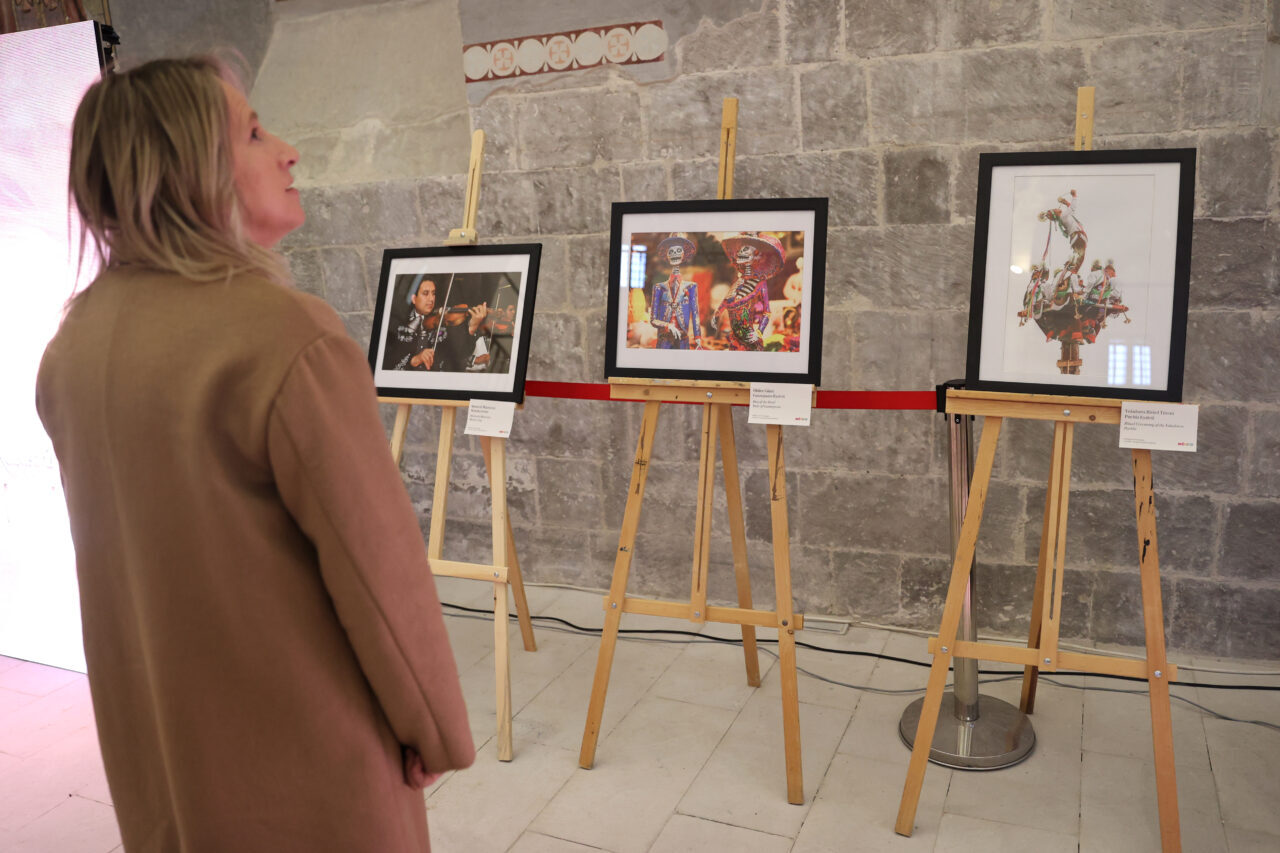 NEVŞEHİR (AA) – Nevşehir'deki tarihi Meryem Ana Kilisesi'nde "Meksika Kültürel