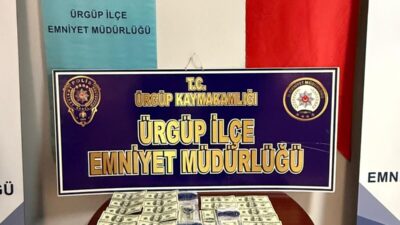 NEVŞEHİR (AA) – Nevşehir'in Ürgüp ilçesinde piyasaya sahte dolar sürdükleri
