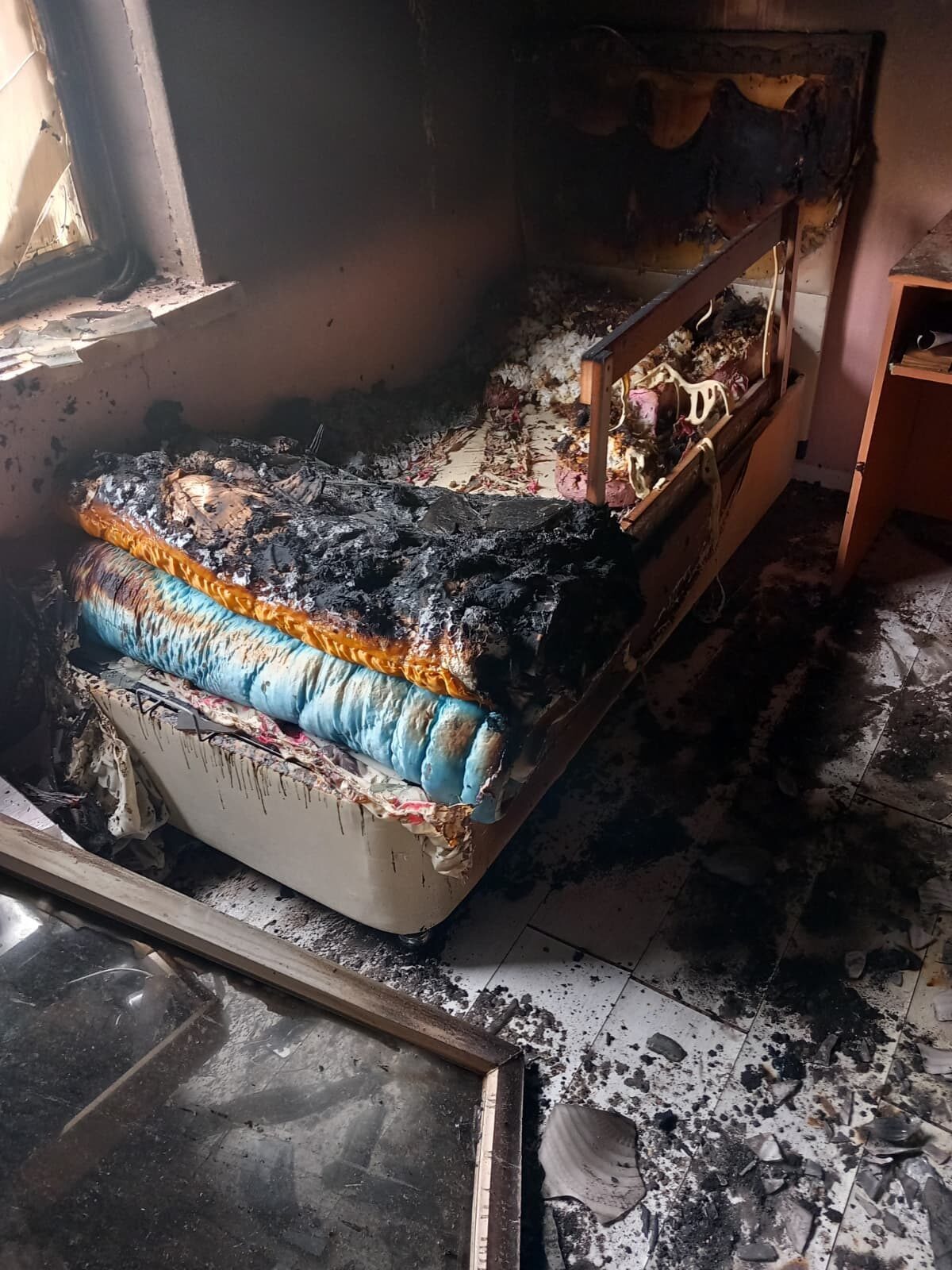 NEVŞEHİR (AA) – Nevşehir'in Avanos ilçesinde müstakil bir evde yıldırım