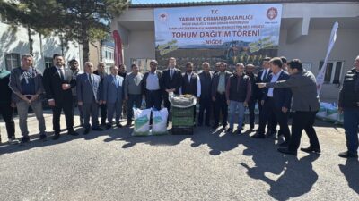 NİĞDE (AA) – Niğde'de, Tarım ve Orman Bakanlığının Tarım Arazilerinin
