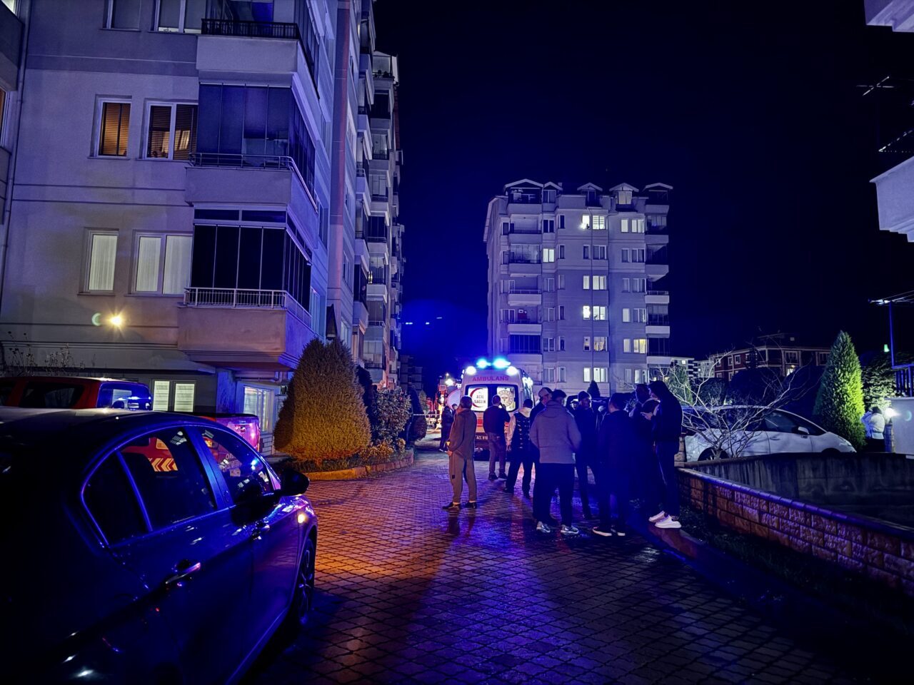 ORDU (AA) – Ordu'nun Altınordu ilçesindeki apartman dairesinde çıkan yangında