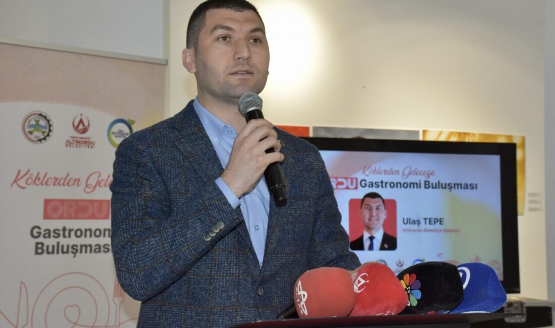 ORDU (AA) – Ordu'nun Altınordu ilçesinde "Köklerden Geleceğe-Ordu Gastronomi Buluşması"
