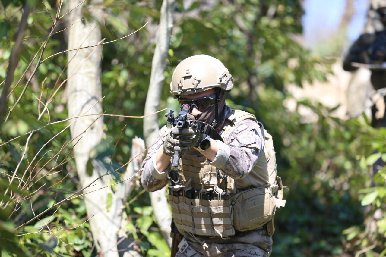 ORDU (AA) – Ordu'da görevli Polis Özel Harekat (PÖH) timi,