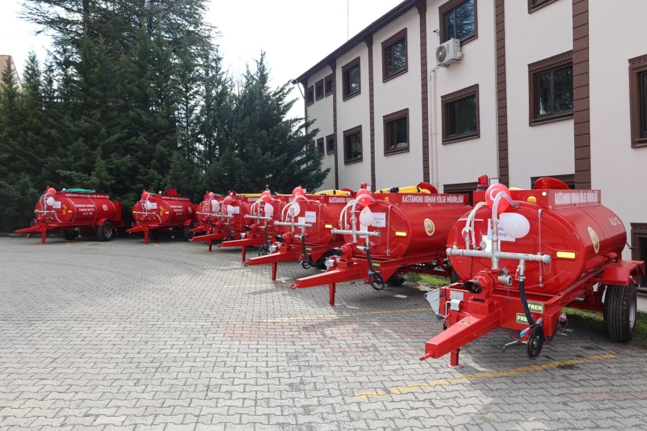 KASTAMONU (AA) – Kastamonu'da, orman yangınlarıyla mücadele kapsamında 20 köye