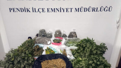 İSTANBUL (AA) – Pendik'te düzenlenen operasyonda 10 kilo 65 gram