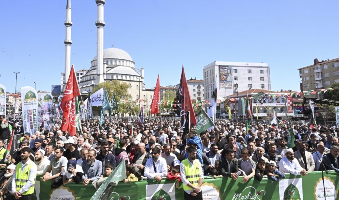 İSTANBUL (AA) – Peygamber Sevdalıları Vakfınca Mevlid-i Nebi Haftası dolayısıyla