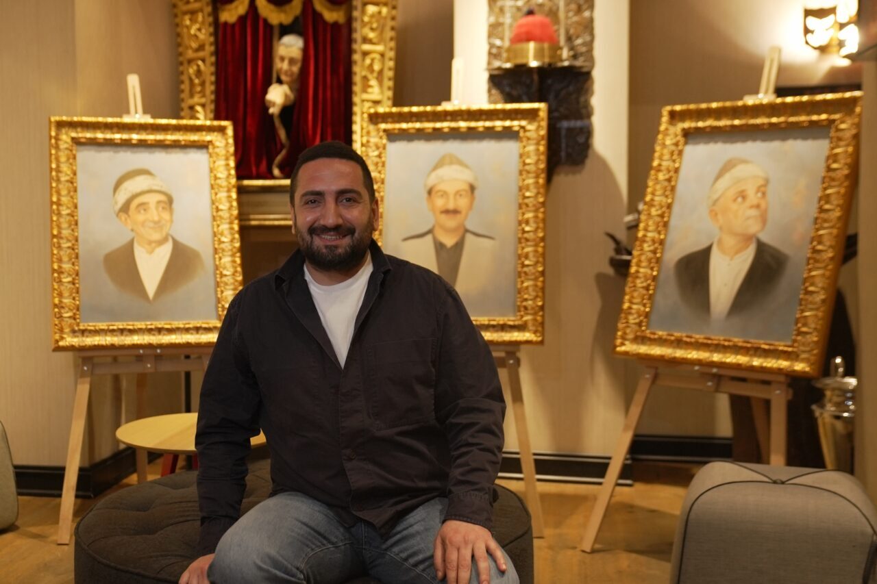 İSTANBUL (AA) – Ressam Cem Kebenç, son kavuklu Şevket Çoruh'un