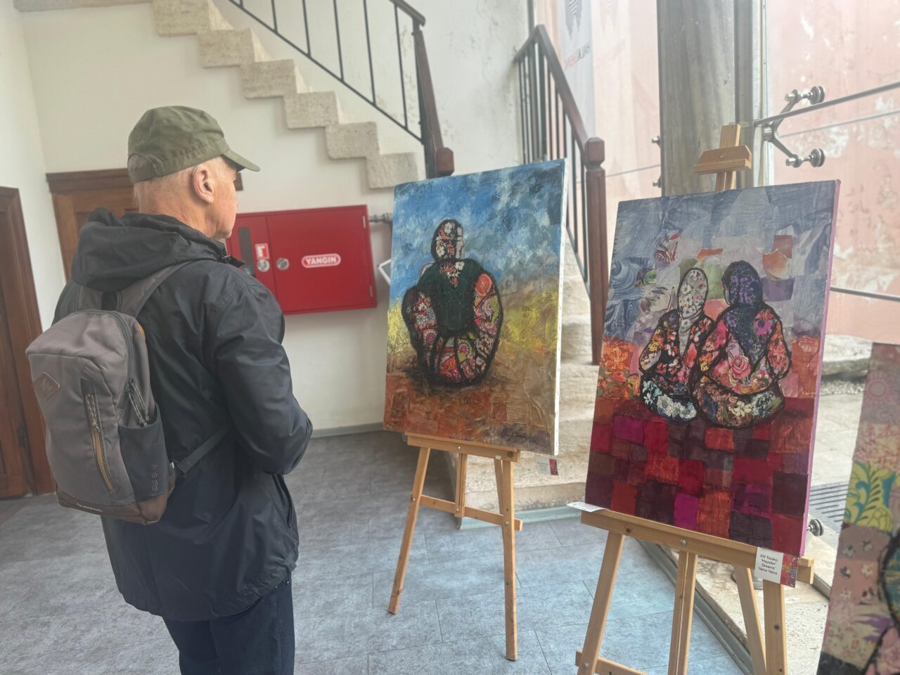 -Atalay:
- "Bu sergi sadece eserlerin değil, bir sürecin, bir ustalığın