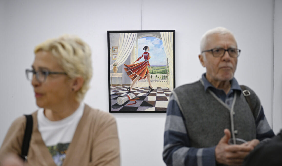 ANKARA (AA) – Ressam Nazende Yücel'in "Yediveren Kadınlar" sergisi başkentte