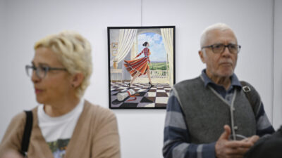 ANKARA (AA) – Ressam Nazende Yücel'in "Yediveren Kadınlar" sergisi başkentte